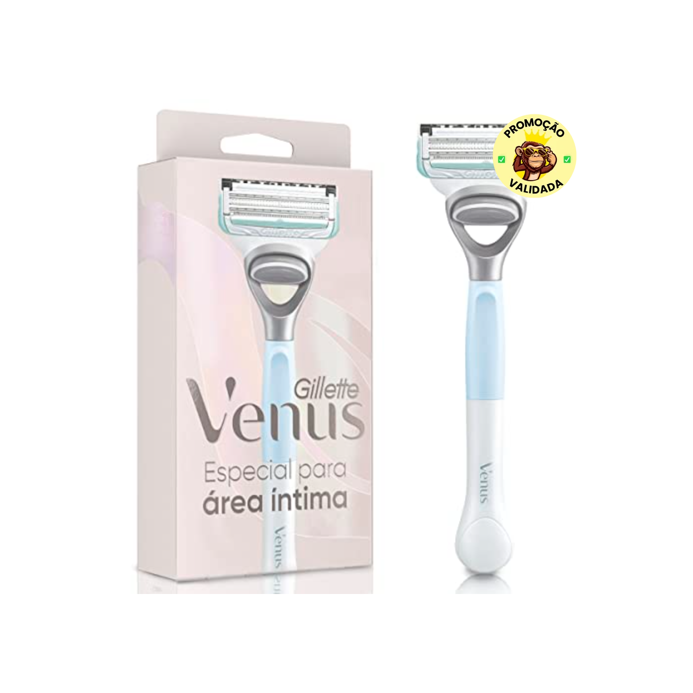 Promoção Gillette Venus Especial Para Área Íntima Aparelho de Depilação ...